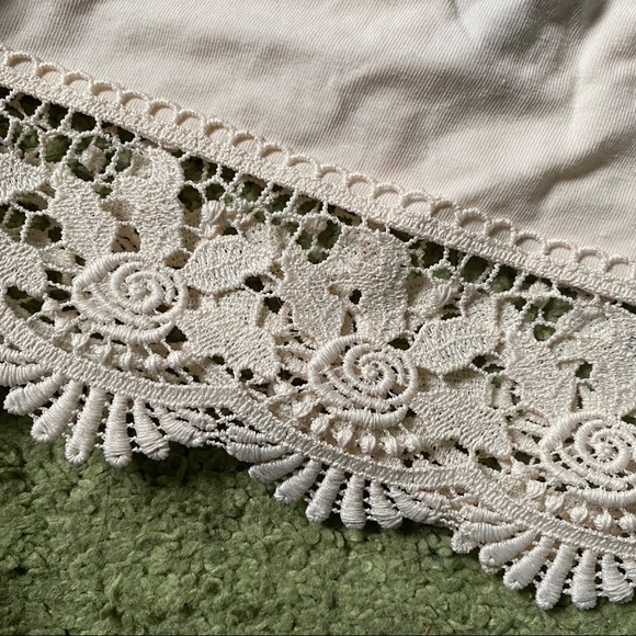 Topshop Crochet Trim Bralette Size 2 - Picture 4 of 6